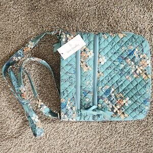 Vera Bradley Triple Zip Hipster Bag Purse Sunlit Garden Sage